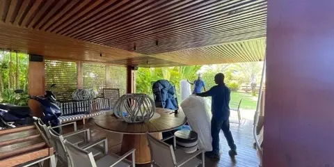 Caminhão de mudança da Muda Bem para todo o Brasil
